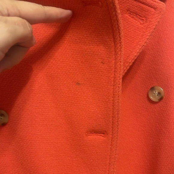 Coral wool Jcrew coat wool blend - Picture 5 of 6